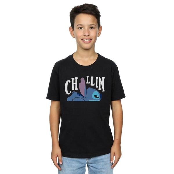 Disney Boys Lilo And Stitch Chillin T-Shirt