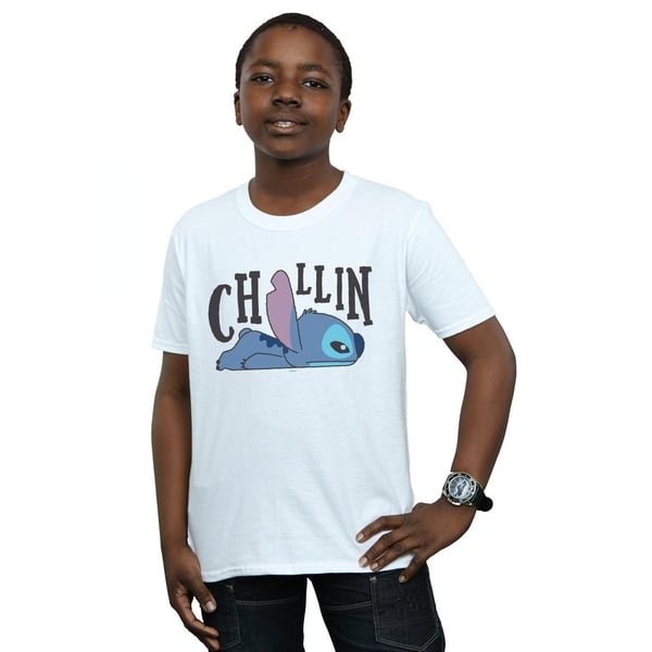 Disney Boys Lilo And Stitch Chillin T-Shirt