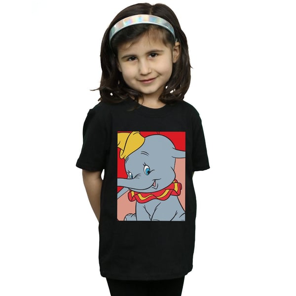 Disney Girls Dumbo Portrait Cotton T-Shirt