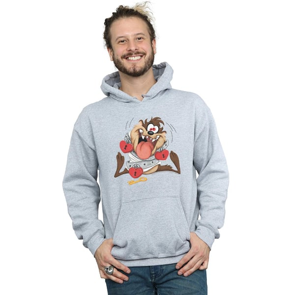 Looney Tunes Mens Taz Valentine´s Day Madly In Love Hoodie