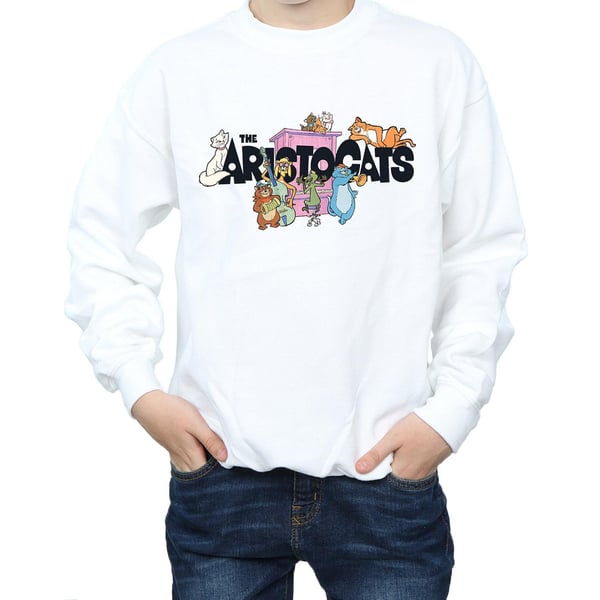 Disney Boys The Aristocats Music Logo Sweatshirt