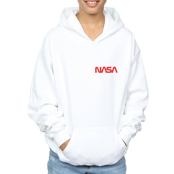 NASA Boys Modern Logo Chest Hoodie