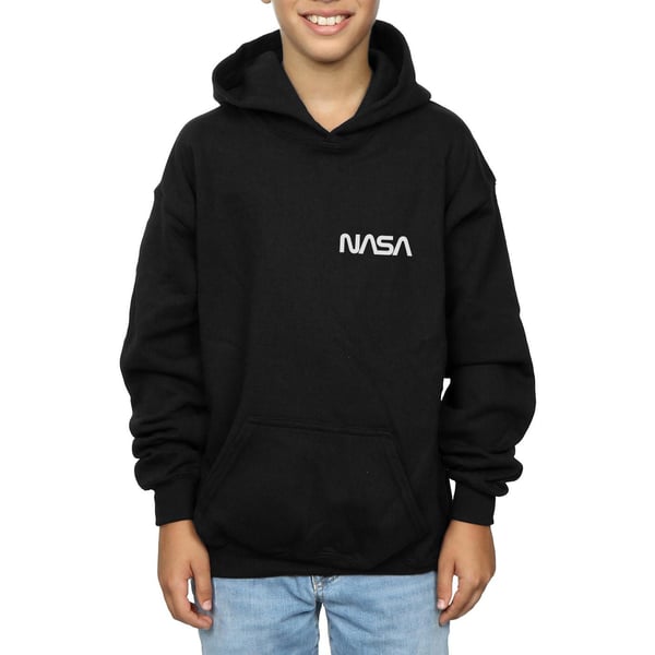 NASA Boys Modern Logo Chest Hoodie