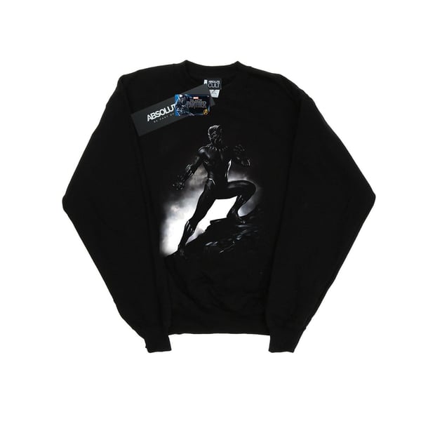 Marvel Mens Black Panther Standing Pose Sweatshirt