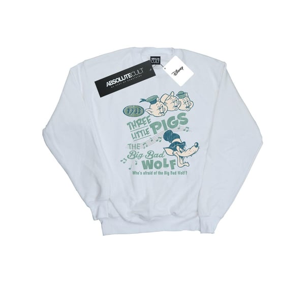 Disney Womens/Ladies Three Little Pigs Who´s Afraid Of The Big Bad Wolf Sweatshirt