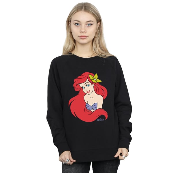 Disney Womens/Ladies The Little Mermaid Close Up Sweatshirt