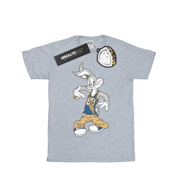 Looney Tunes Womens/Ladies Rapper Bugs Bunny Cotton Boyfriend T-Shirt