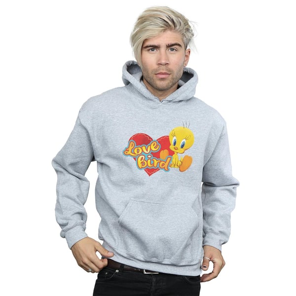Looney Tunes Mens Tweety Pie Valentine´s Day Love Bird Hoodie