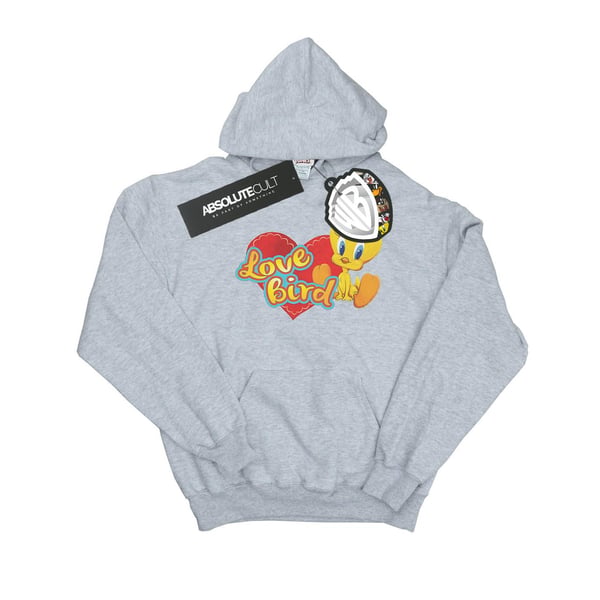 Looney Tunes Mens Tweety Pie Valentine´s Day Love Bird Hoodie
