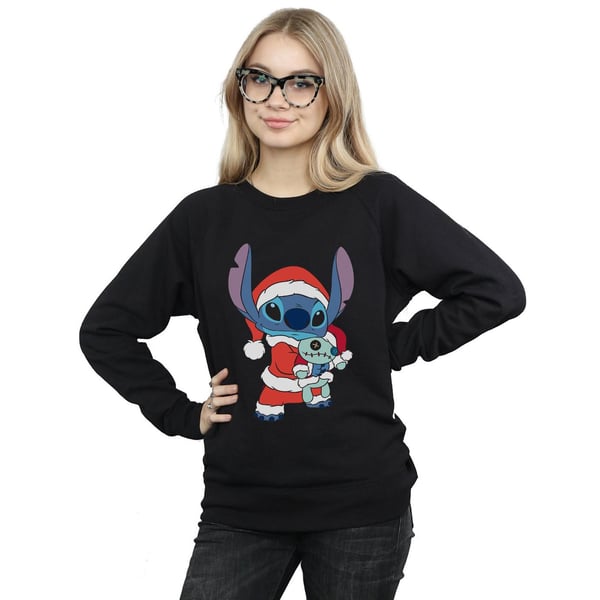 Disney Womens/Ladies Lilo And Stitch Stitch Christmas Sweatshirt
