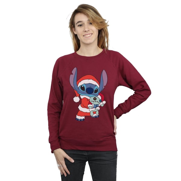 Disney Womens/Ladies Lilo And Stitch Stitch Christmas Sweatshirt