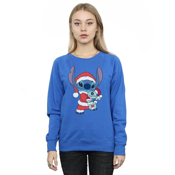 Disney Womens/Ladies Lilo And Stitch Stitch Christmas Sweatshirt