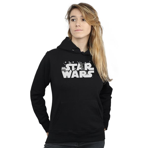 Star Wars Womens/Ladies Minimalist Logo Hoodie