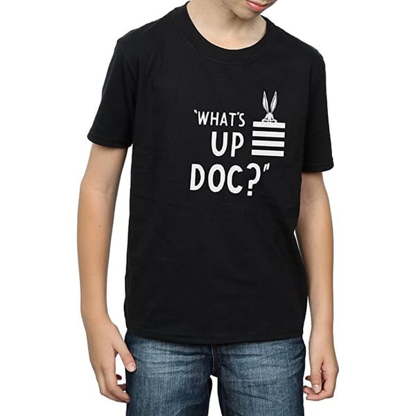 Looney Tunes Boys What´s Up Doc Bugs Bunny Striped Cotton T-Shirt