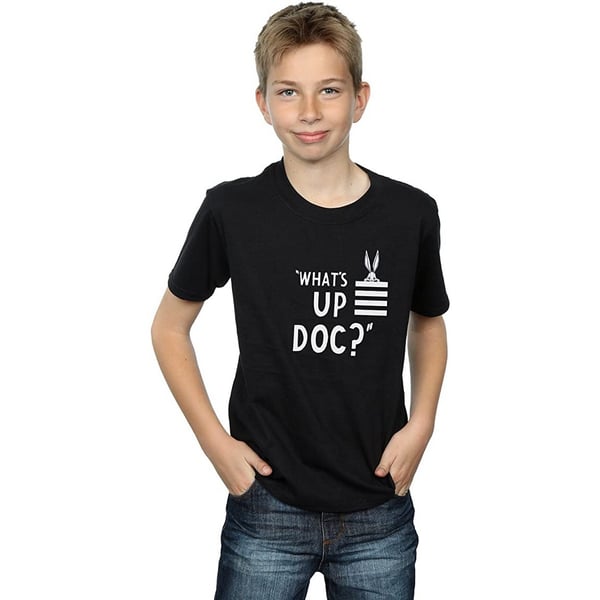 Looney Tunes Boys What´s Up Doc Bugs Bunny Striped Cotton T-Shirt