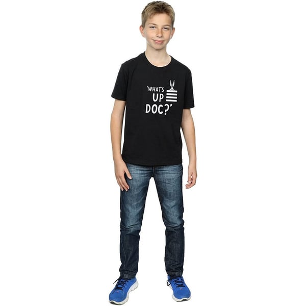 Looney Tunes Boys What´s Up Doc Bugs Bunny Striped Cotton T-Shirt