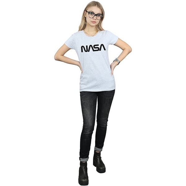 NASA Womens/Ladies Modern Logo T-Shirt