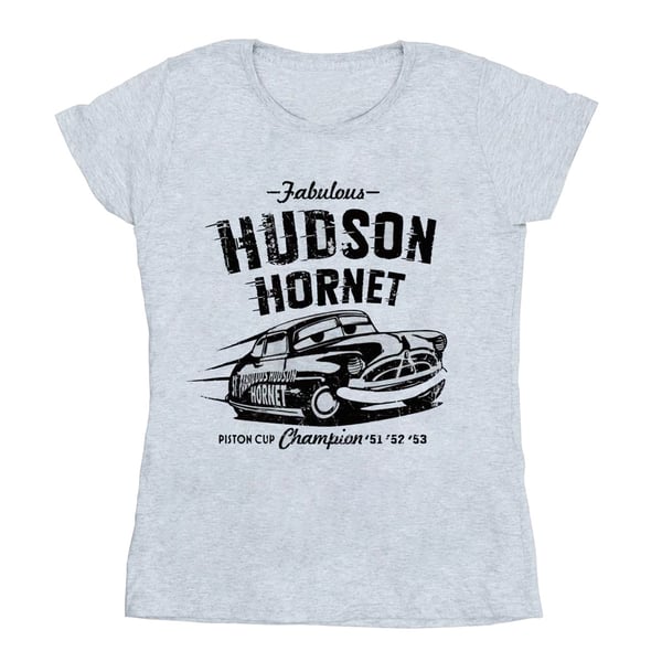 Disney Womens/Ladies Cars Hudson Hornet Cotton T-Shirt