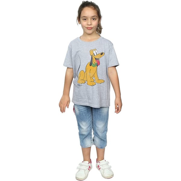 Disney Tyttöjen Klassinen Pluto T-paita