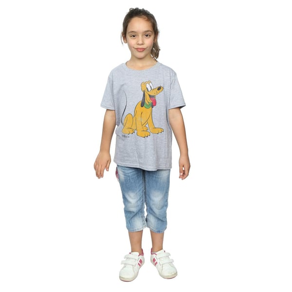 Disney Tyttöjen Klassinen Pluto T-paita
