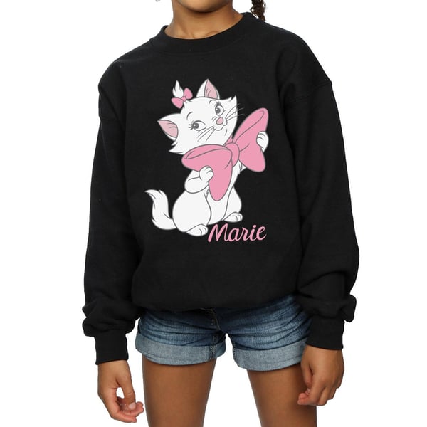 Disney Girls Aristocats Marie Bow Sweatshirt