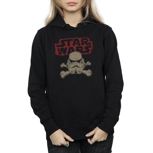 Star Wars Womens/Ladies Stormtrooper Skull Logo Hoodie
