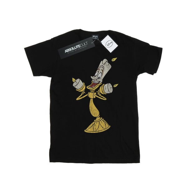Disney Pojkar Skönheten och Odjuret Lumiere Sliten T-shirt