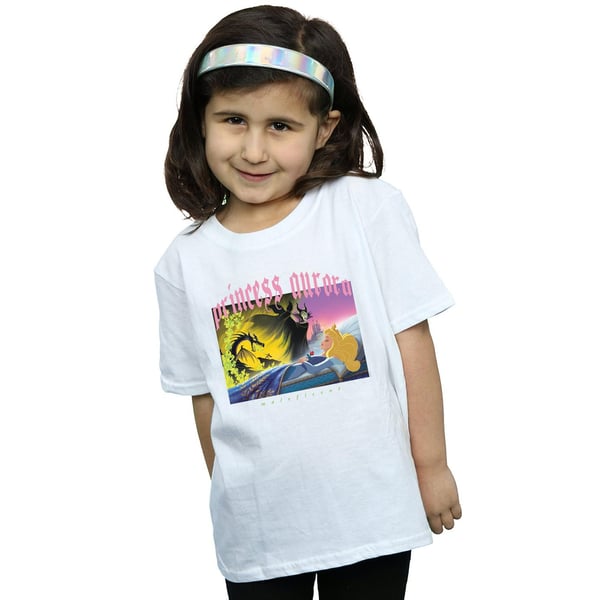 Disney Girls Sleeping Beauty And Maleficent Cotton T-Shirt