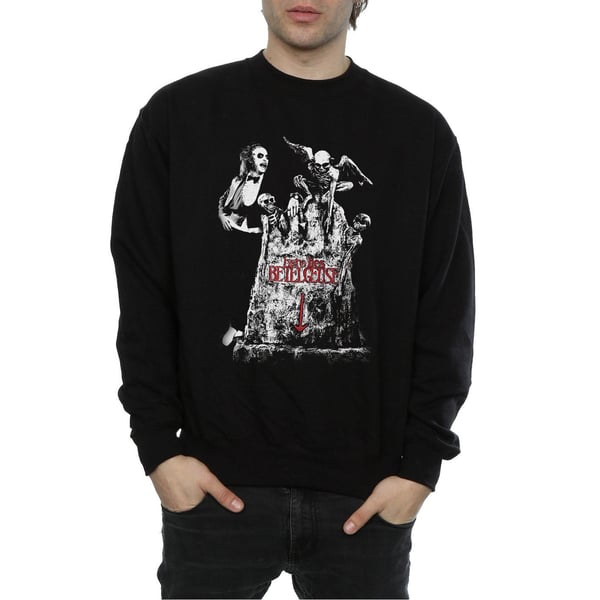 Beetlejuice Miesten Hautausmaa-asento Collegepaita