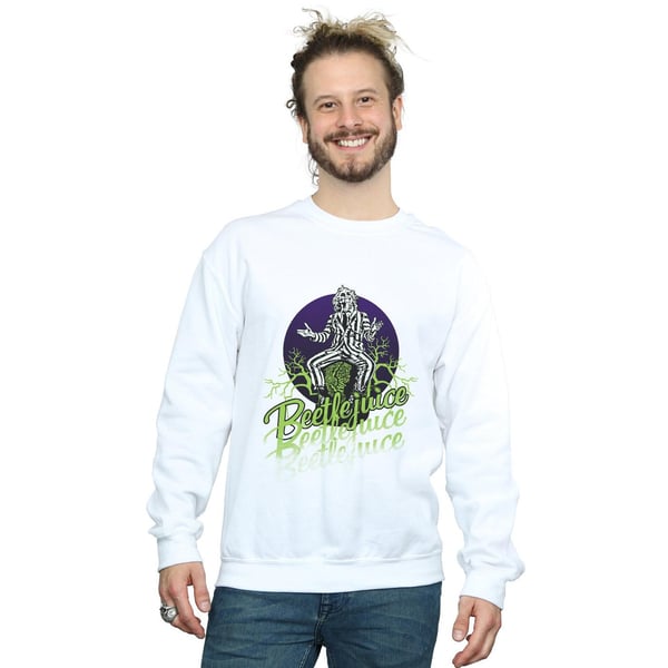 Beetlejuice Mens Faded Pose Sweatshirt