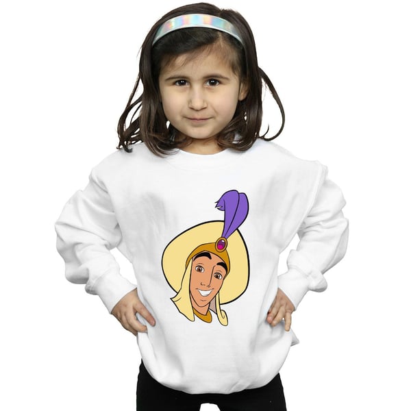 Disney Girls Aladdin Prince Ali Face Sweatshirt