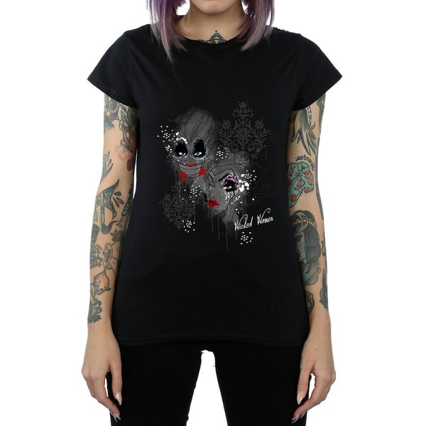 Disney Naiset/Naisten Wicked Villains puuvillainen T-paita