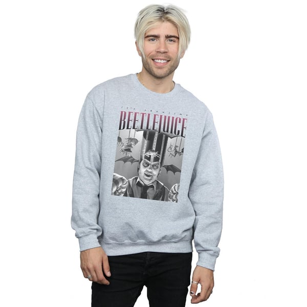 Beetlejuice Mens Circus Homage Sweatshirt