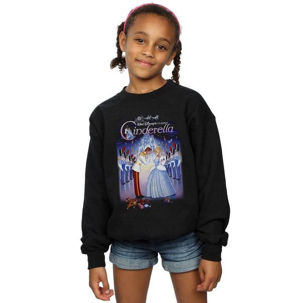 Disney Girls Cinderella Collage Poster Sweatshirt