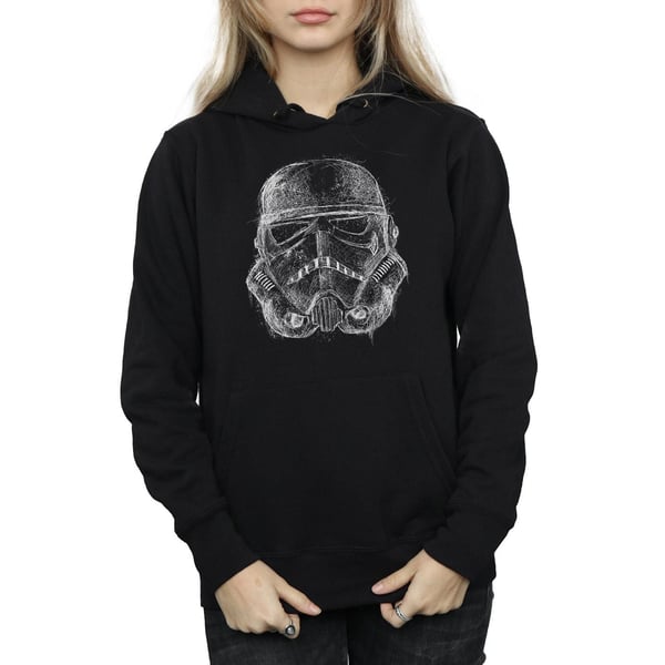 Star Wars Naisten Stormtrooper Scribble Kypärähuppari