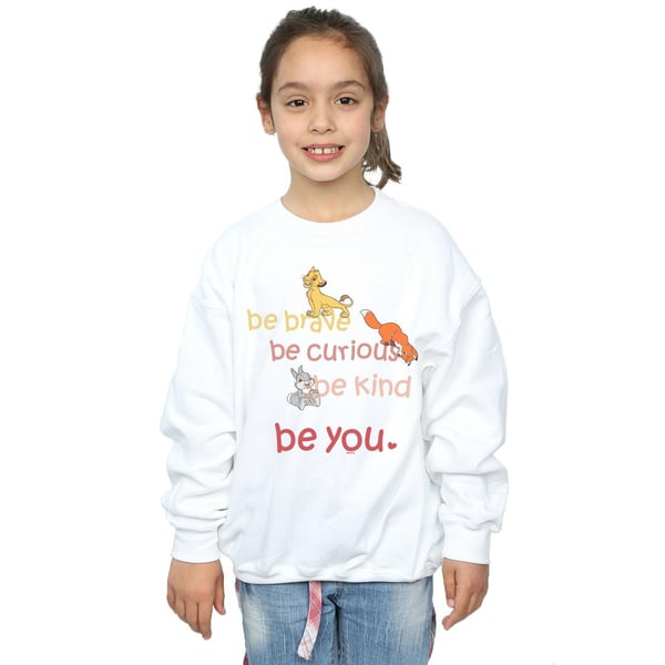 Disney Girls Be Brave Be Curious Sweatshirt