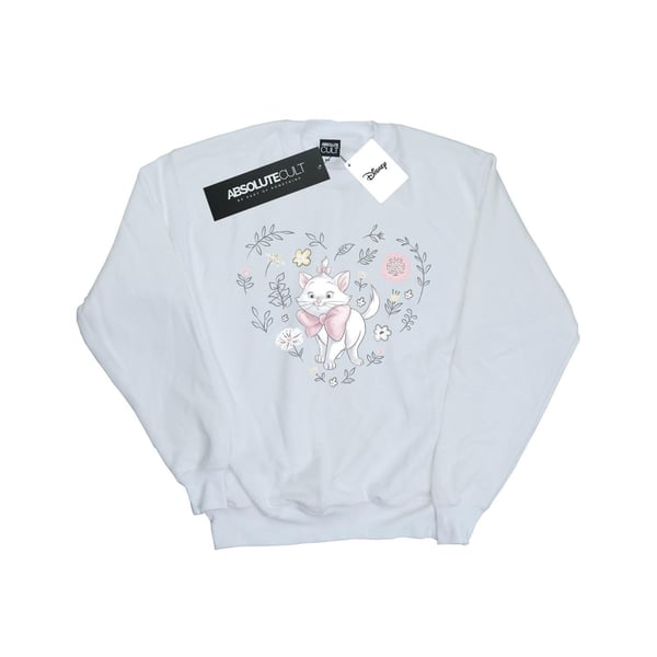 Disney Girls The Aristocats Marie Heart Sweatshirt