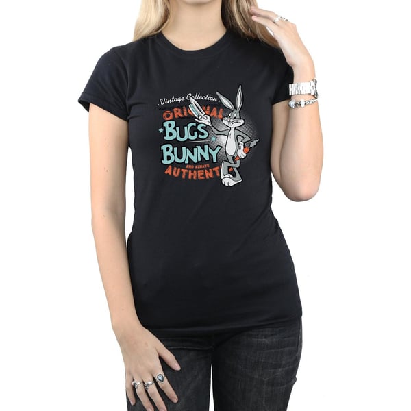 Looney Tunes Womens/Ladies Bugs Bunny Vintage Cotton T-Shirt