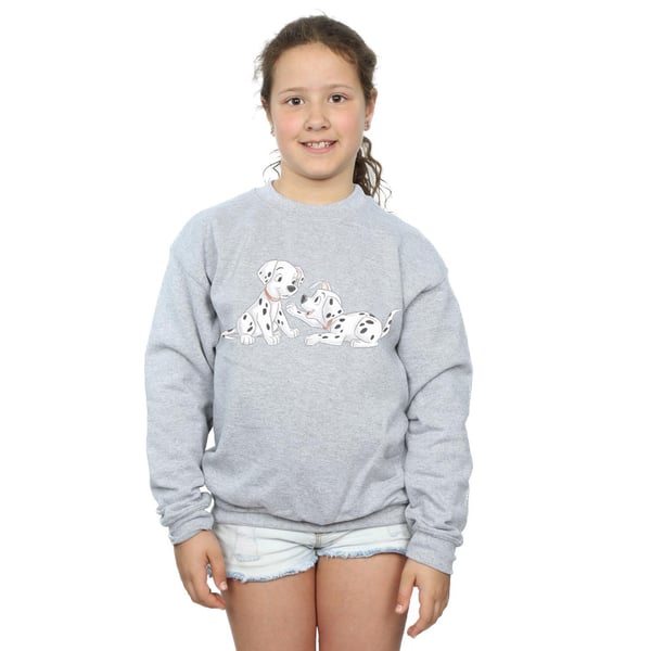 Disney Girls 101 Dalmatians Watercolour Friends Sweatshirt
