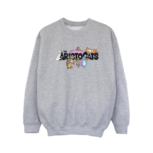Disney Girls The Aristocats Music Logo Sweatshirt