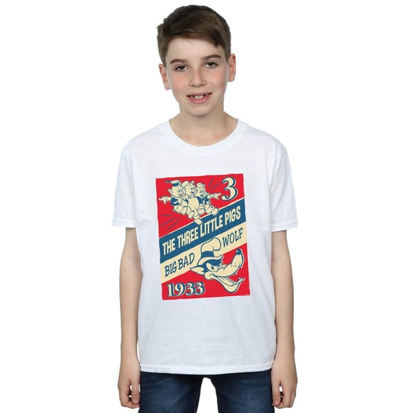 Disney Boys Three Little Pigs And The Big Bad Wolf T-Shirt