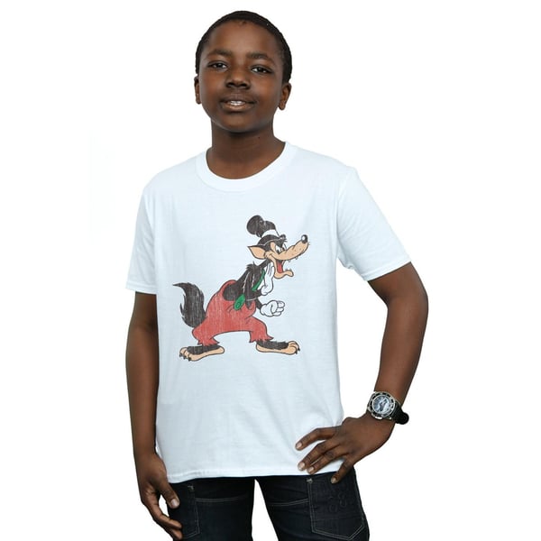 Disney Boys Three Little Pigs Big Bad Wolf T-Shirt