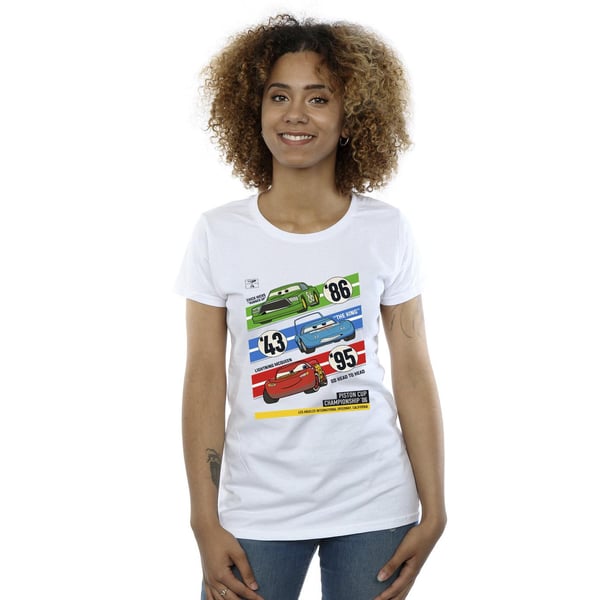 Disney Dam/Dam Cars Piston Cup Champions T-shirt i bomull