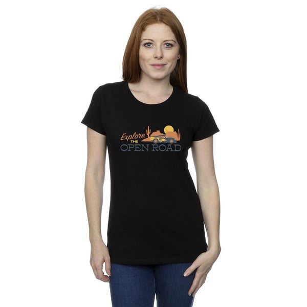 Disney Womens/Ladies Cars Explore The Open Road Cotton T-Shirt