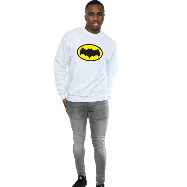 DC Comics Mens Batman TV Series Logo Sweatshirt