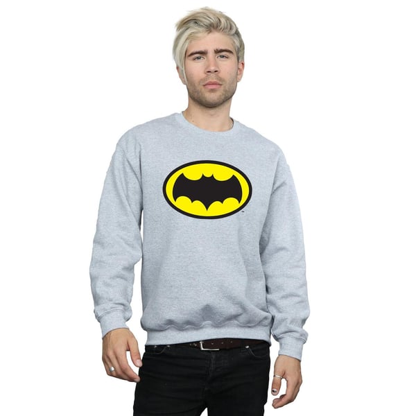 DC Comics Mens Batman TV Series Logo Sweatshirt