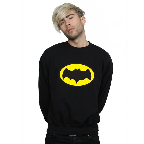 DC Comics Mens Batman TV Series Logo Sweatshirt