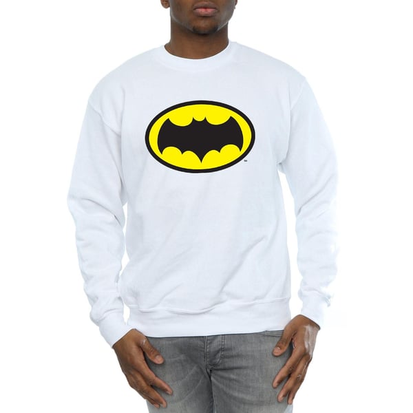 DC Comics Mens Batman TV Series Logo Sweatshirt