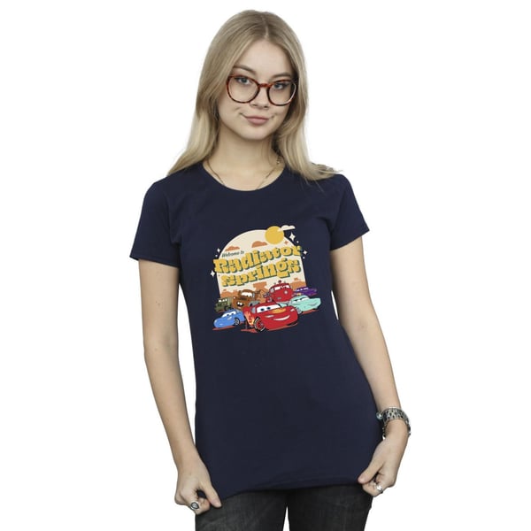 Disney Womens/Ladies Cars Radiator Springs Group Cotton T-Shirt