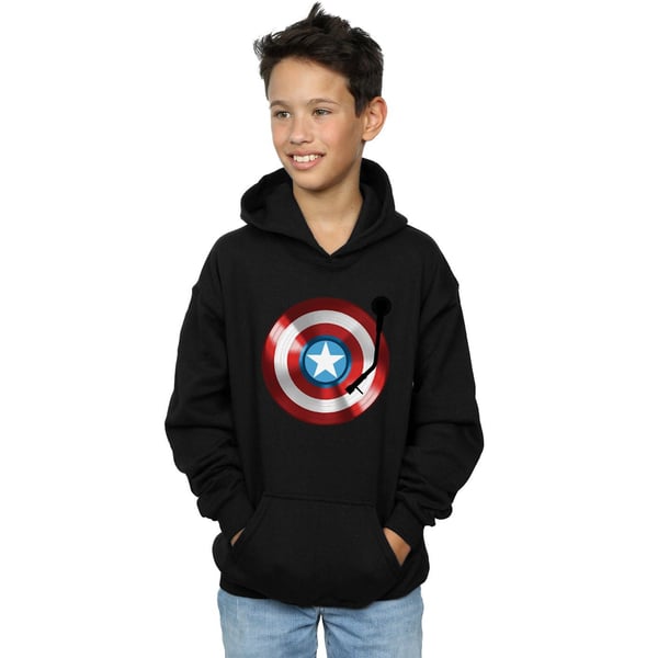Marvel Boys Captain America Turntable Hoodie